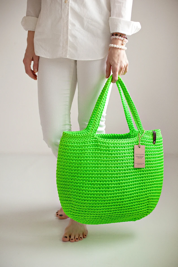 the Grocery Bag Crochet Pattern