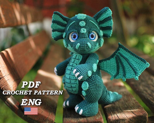 Baby Dragon Crochet pattern