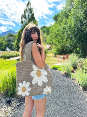 The daisy bag crochet pattern