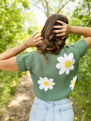 The Daisy Day Cardigan PDF Crochet Pattern