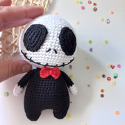 Jack Skellington Amigurumi Crochet Pattern Halloween