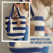 Hampton Style Bag Crochet Pattern