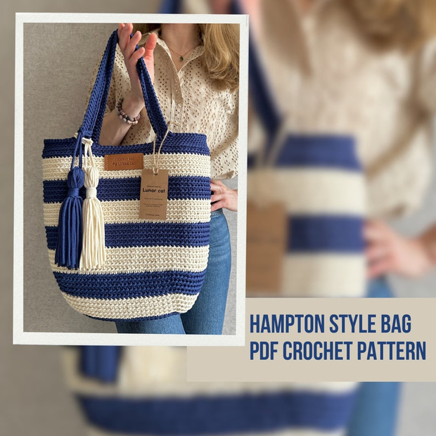 Hampton Style Bag Crochet Pattern