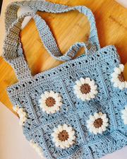 the bombel daisy bag crochet pattern