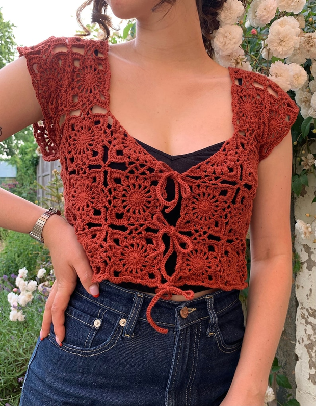 The Daisy Sweater Crochet Pattern