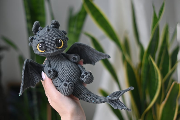 Syrex dragon Crochet Pattern