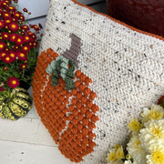 The Pumpkin Pillow Crochet Pattern