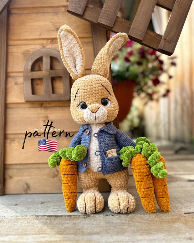 THE Stuffed bunny Crochet Pattern