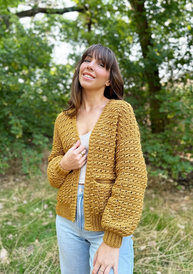 The Maeve Cardigan Crochet Pattern