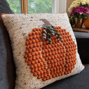 The Pumpkin Pillow Crochet Pattern