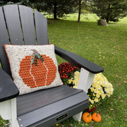 The Pumpkin Pillow Crochet Pattern