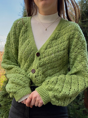 Gemma Cardigan Crochet Pattern (English)|