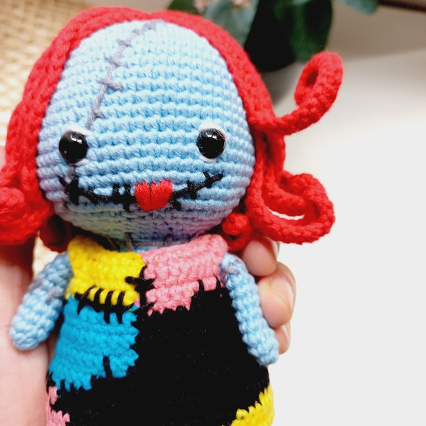 Amigurumi Sally Crochet Pattern Halloween