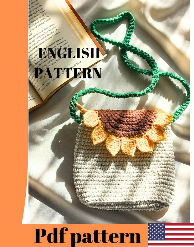 Sunflower Crochet Bag Pattern