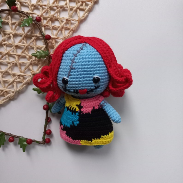 Amigurumi Sally Crochet Pattern Halloween