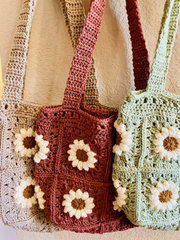 the bombel daisy bag crochet pattern