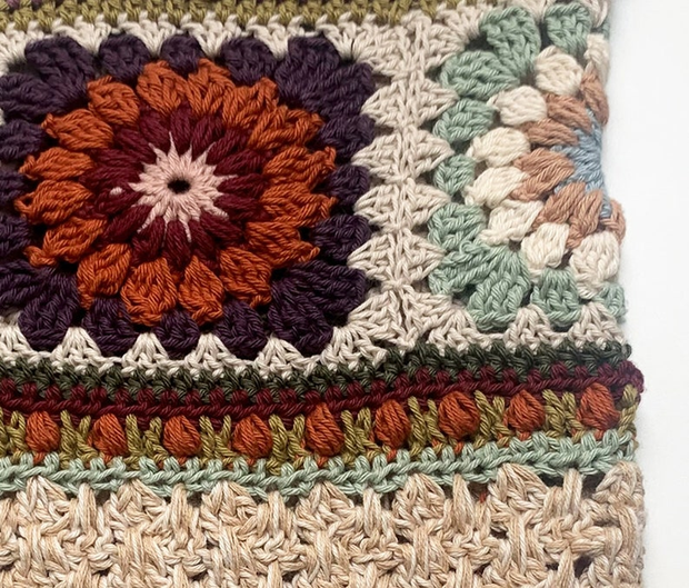 boho style shoulder bag Crochet Pattern