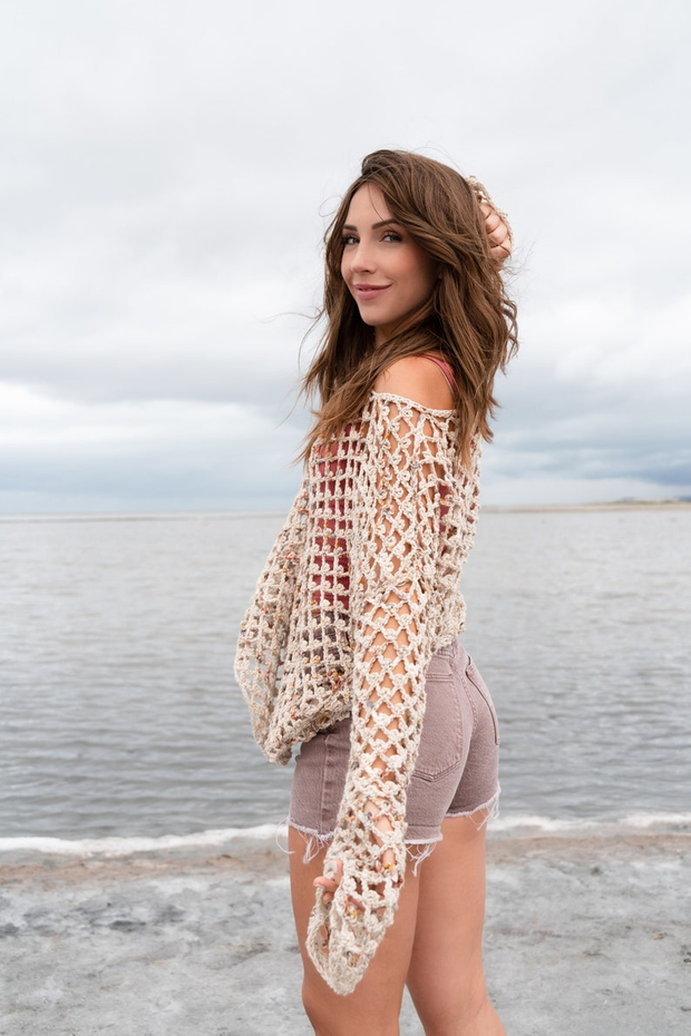 The Palmar Pullover Crochet Pattern