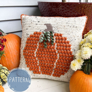 The Pumpkin Pillow Crochet Pattern