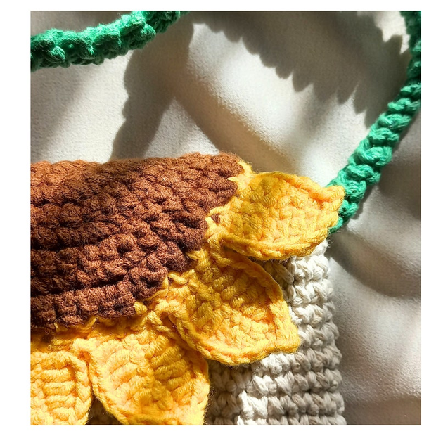 Sunflower Crochet Bag Pattern