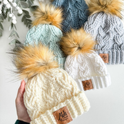 Cozy Cottage Cabled Hat Crochet Pattern