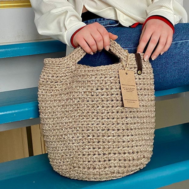 the reusable grocery bag Crochet Pattern