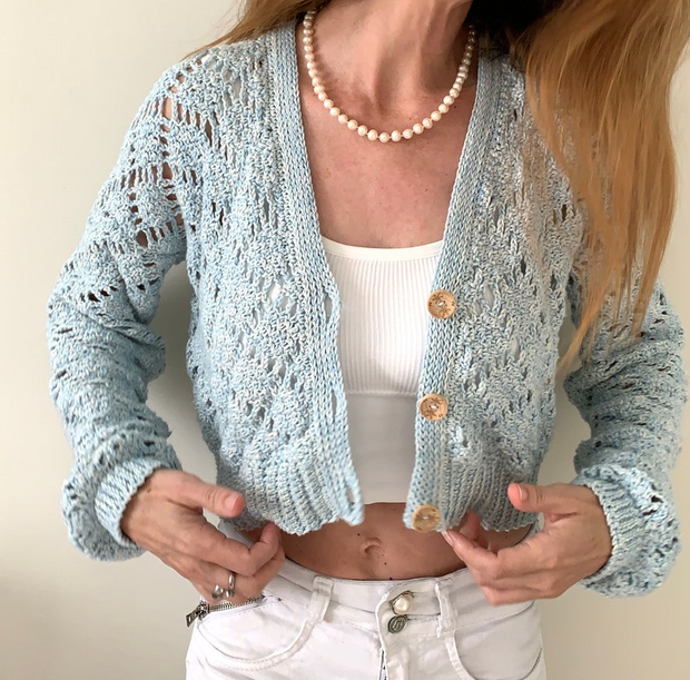 Gemma Cardigan Crochet Pattern (English)|