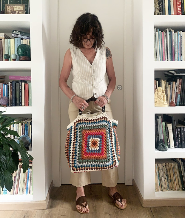 The Weekend granny bag Crochet Pattern