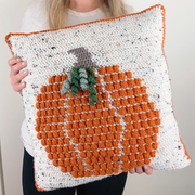 The Pumpkin Pillow Crochet Pattern