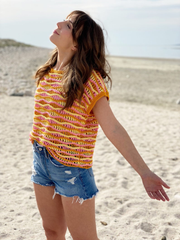 The Electric Sun Tee PDF Crochet Pattern