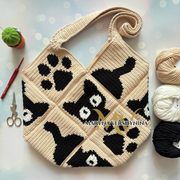 The tail bag Crochet Pattern