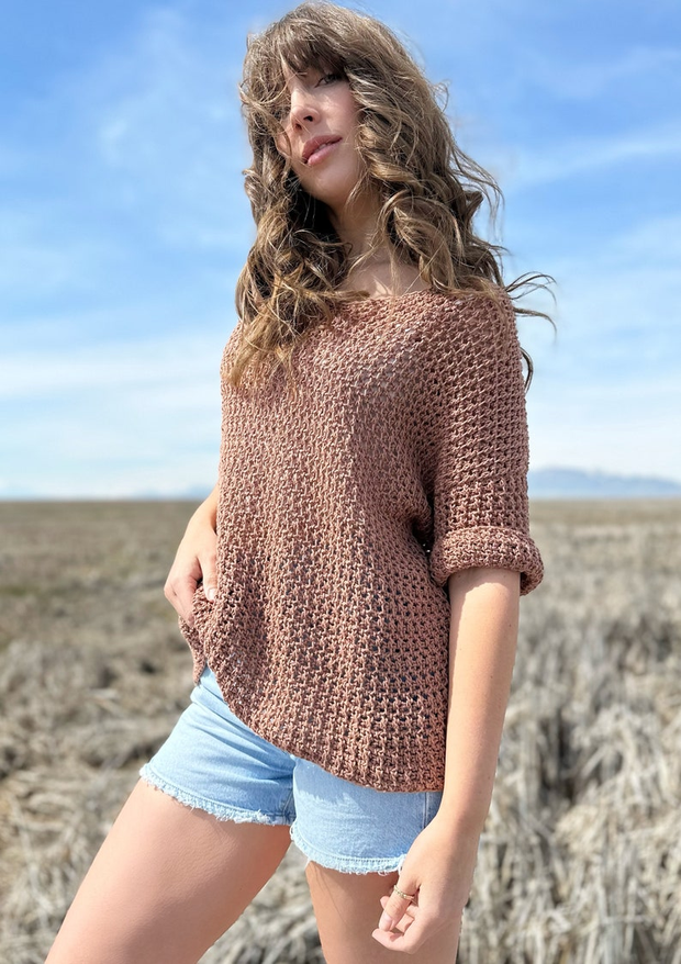 The Poppy Pullover Crochet Pattern