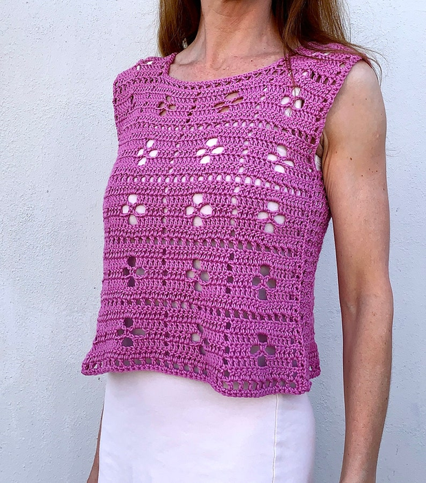 lace mesh dress crochet pattern