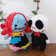 Jack and Sally Bundle crochet Halloween Pattern