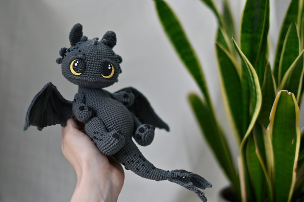 Syrex dragon Crochet Pattern