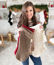 Snuggle Christmas Stocking Crochet Pattern