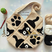 The tail bag Crochet Pattern